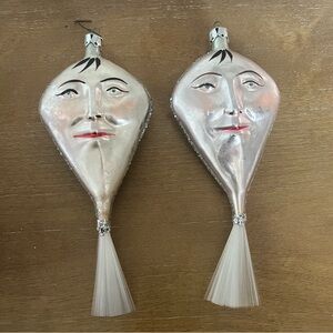 Two vintage Christopher Radko ornaments